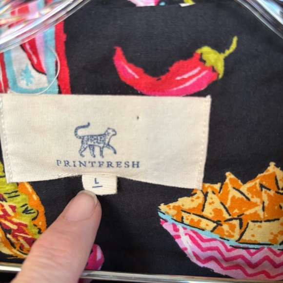 Printfresh Guac On Long Pajama Set Size L - Picture 10 of 16